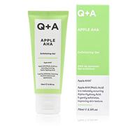 Q+A Apple AHA Exfoliating Gel, naturally occurring Malic and Lactic Acid alongside Apple Fruit Extracts and Glycolic Acid for smoother, brighter skin (75ml)