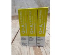 Q+A Caffeine Eye Serum 3x 15ml LAST STOCK Reduce puffiness/dark circles