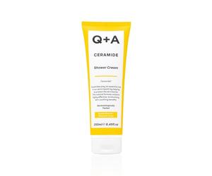 Q+A Ceramide Nourishing Shower Cream 250ml, Gentle Body Wash