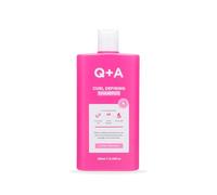 Q+A Curl Defining Shampoo (250ml), Curly Hair Shampoo, Anti-Frizz, Moisturising Shampoo for Wavy, Curly and Coily Hair, Coconut Oil and Shea Butter Esters