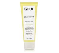 Q+A Grapefruit Cleansing Balm (125ml), Natural Makeup Remover with Cocoa Butter and Squalane, Hydrating Face Cleanser, Skincare for All Skin Types, Cleanse and Moisturise Skin