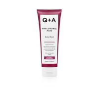 Q+A Hyaluronic Acid Body Wash (250ml), Nourishing Body Care, Sensitive Shower Gel, Gel Cleanser for Sensitive Skin, Deep Moisture with Saccharide Isomerate, Fresh Apple & Avocado Scent