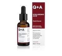 Q+A Hyaluronic Acid Facial Serum 30ml | Anti-Ageing Hydrating Routine | A 98.35% natural UK-made serum with Hyaluronic Acid & Betaine to deeply hydrate, plump & smooth fine lines.