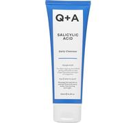 Q+A Salicylic Acid Daily Cleanser - Exfoliating Face Wash for Clear Skin, Targets Breakouts & Pore Congestion, Hydrating with Betaine & Allantoin, Vegan & Cruelty-Free, Made in UK, 125ml