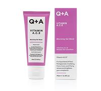 Q+A Vitamin A.C.E. Warming Gel Mask 75ml, Face Mask | Antioxidant-Rich Warming Gel Face Mask Packed with Superfood Ingredients