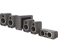 Q ACOUSTICS 3000i 5.1 Home Cinema 3010i Speaker Package (Graphite Grey) Surround sound speaker system Passive