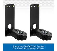Q Acoustics 3000WB Wall Bracket For Q3000 Speaker Twist Tilt Turn Swivel Pair