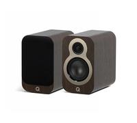 Q Acoustics 3010c Bookshelf Speakers Per Pair, Claro Walnut