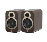 Q Acoustics 3020c Bookshelf Speakers - Walnut