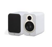 Q Acoustics 3020c Bookshelf Speakers Per Pair, Satin White
