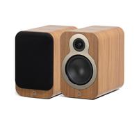 Q Acoustics 3030c Bookshelf Speakers (Pair) Pin Oak