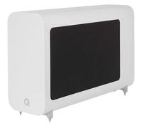 Q ACOUSTICS 3060s Active Subwoofer, SATIN finish to match Q3000c & Q 5000 Speakers - Infinite Baffle Enclosure, 8" Driver, 150 Watt Amplifier - Subwoofers for Home Theatre System (Satin White)