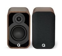 Q ACOUSTICS 5010 Compact Bookshelf Speakers Pair Santos Rosewood - 4.5" Mid/Bass Driver, 1" Tweeter - TV Speakers for Surround Sound System - Vinyl Record Player Hifi