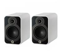 Q Acoustics 5020 Bookshelf Speakers - Matt White - Free 5m Cable + Banana Plugs