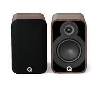 Q ACOUSTICS 5020 Bookshelf Speakers Pair Santos Rosewood - 5" Mid/Bass Driver, 1" Tweeter - TV Speakers for Surround Sound System - Vinyl Record Player Speakers Hifi, Gaming PC Speakers