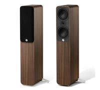 Q ACOUSTICS 5040 Floorstanding Speaker Pair Santos Rosewood - 5" Mid/Bass Drivers, 1" Tweeter - TV Speakers for Surround Sound System - Vinyl Record Player Hifi