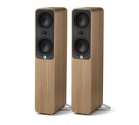 Q ACOUSTICS 5050 Floorstanding Speakers Holme Oak - 2 x 6 Mid/Bass Drivers, 1" Tweeter - TV Speakers for Surround Sound System - Vinyl Record Player Speakers Hifi, Gaming PC Speakers