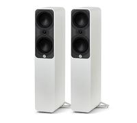 Q ACOUSTICS 5050 Floorstanding Speakers Satin White - 2 x 6 Mid/Bass Drivers, 1" Tweeter - TV Speakers for Surround Sound System - Vinyl Record Player Speakers Hifi, Gaming PC Speakers