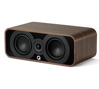 Q ACOUSTICS 5090 Centre Speaker Santos Rosewood - 2 x 4.5 Mid/Bass Driver, 1 x 1 Tweeter - TV Speakers for Surround Sound System - Vinyl Record Player Speakers Hifi, Gaming PC Speakers