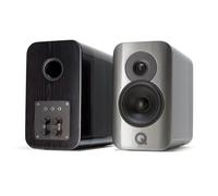 Q Acoustics Concept 300 Bookshelf Speakers - Silver/Ebony
