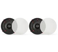 Q Acoustics Easyfit In-Ceiling Speakers - Pair - 19mm Tweeter, Flush Mount Spring-loaded Fitting (6.5 inch)