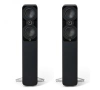 Q Acoustics Q 5040 Compact Floorstanding Speakers Satin Black (Pair)