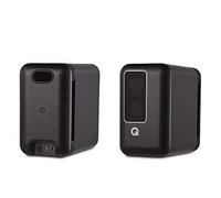 Q Acoustics Q Active 200 Bookshelf Speakers with Q Active Hub - Bluetooth Wireless HiFi Stereo Surround Sound System Pair for TV Home Cinema PC Computer Monitor Shelf Desktop (Black)