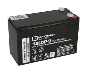 Q-Batteries 12Lcp-9 12V 9Ah Lead Acid Battery Cycle Type Agm Deep Cycle Vrla