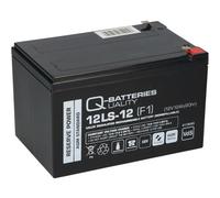Q-Batteries 12Ls-12 F1 12V 12Ah Lead-Fleece Battery Agm Vrla With Vds