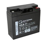 Q-Batteries 12LS-17 12V 17Ah Lead Fleece Battery/AGM VRLA with VdS
