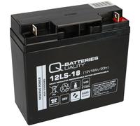 Q-Batteries 12LS-18 12V 18AH Golf Trolley Battery VRLA AGM