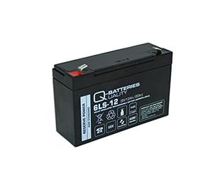 Q-Batteries 6LS-12 6V 12Ah AGM Battery with VDs