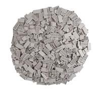 Q-Bricks Tiles (1 x 1.1 x 2.2 x 2.2 x 4) window grey 411 / bag 1000 pieces.