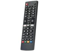 Q-Click Universal LG TV Remote Control Replacement for LG Smart TV’s (with Netflix & Amazon Buttons) - Works Straight Away, No Setup Required - AKB75095308 - Universal TV Remote Control