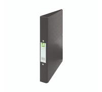 Q-Connect KF02005 2-Ring Binder A4 25mm Polypropylene - Black (Pack of 10)