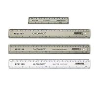 Q-Connect Clear 15cm Ruler