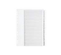 Q-Connect 1-31 Index Multi-Punched Reinforced Board Clear - KF01936