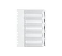 Q-Connect 1-31 Index Multi-Punched Reinforced Board Clear - KF01936