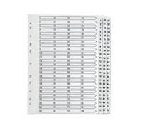 Q-Connect 1-75 Index Multi-Punched Reinforced Board Clear - KF97058