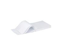 Q-Connect 1-Part 60Gsm Plain Micro-Perforated Listing Paper (Pack Of 2000) C16Mp, White, 11X9.5 Inches