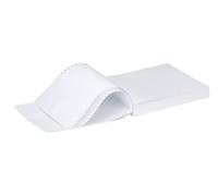 Q-Connect 11x9.5 Inches 2-Part NCR White and Pink Plain Listing Paper (Pack of 1000) KF02708
