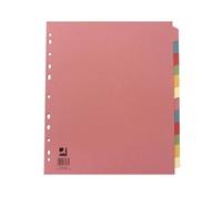 Q-Connect 12-Part Extra Wide Subject Divider A4 Ref KF76983