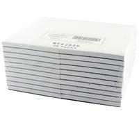 Q-Connect 126x76mm 80 Leaf Plain Scribble Pad (Pack of 20)