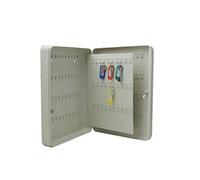 Q-Connect 140 Key Cabinet Wall Mounted, Blue, Small