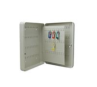 Q-Connect 140 Key Cabinet Wall Mounted, Blue, Small