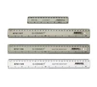 Q-Connect 15Cm Clear Acrylic Ruler