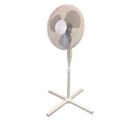 Q-Connect 16 Inch/406mm Pedestal Fan White KF00404
