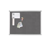 Q-Connect 1800 x 1200mm Aluminium Frame Grey Notice Board FREE NEXT DAY DELIVERY