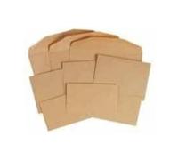 Q-Connect 180gsm Foolscap Buff Light Weight Square Cut Folder (Pack of 100)