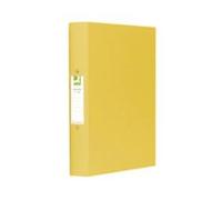 Q-Connect Q-connect 2-Ring Binder A4 Polyprop Yellow (Pack-10)